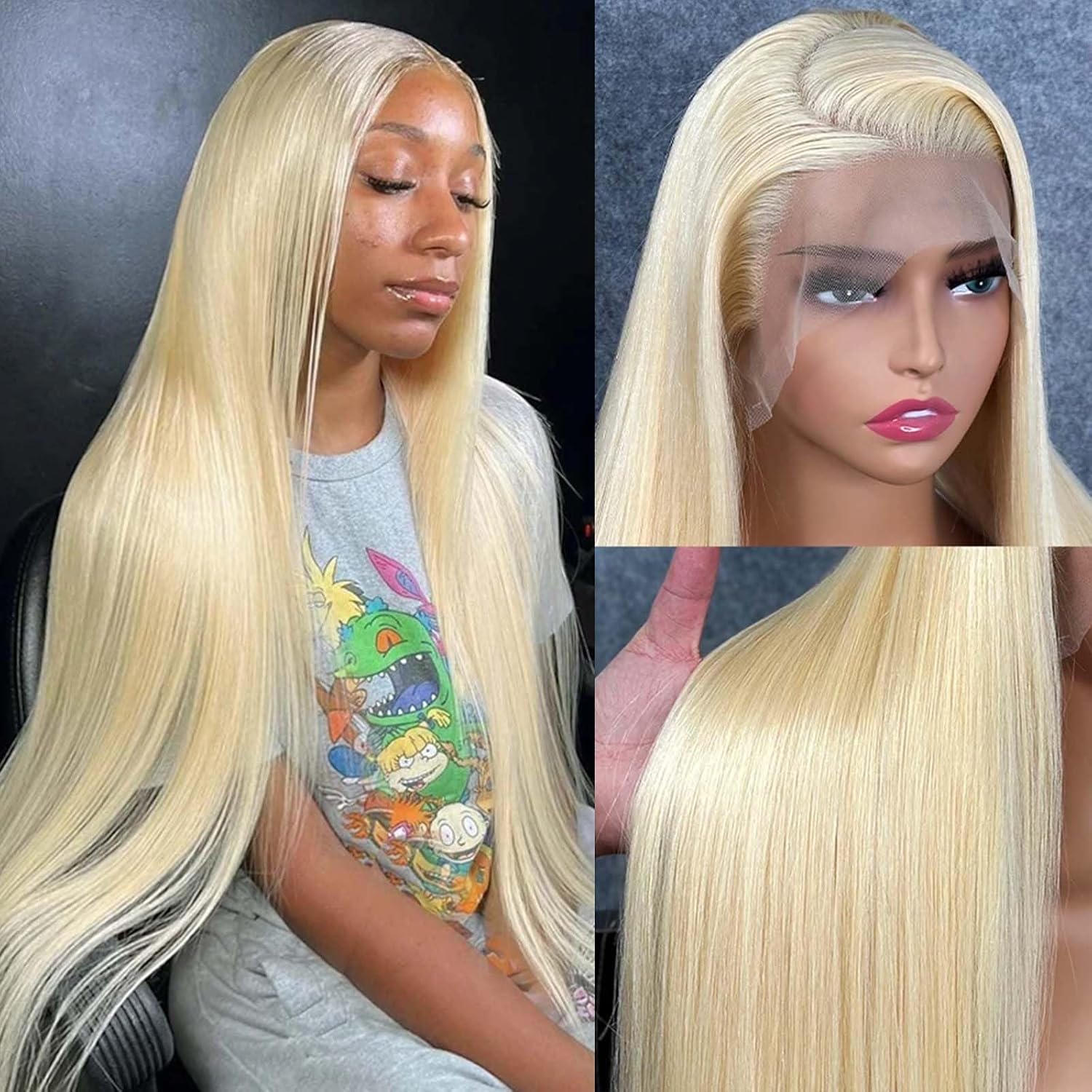 Deep Wave Brown Full Lace Wig 250% Density 30 Inches