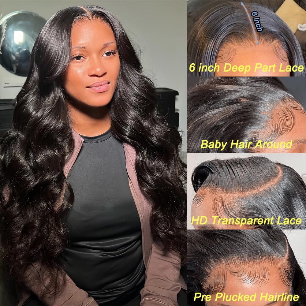 Body Wave, 100% Humain Hair