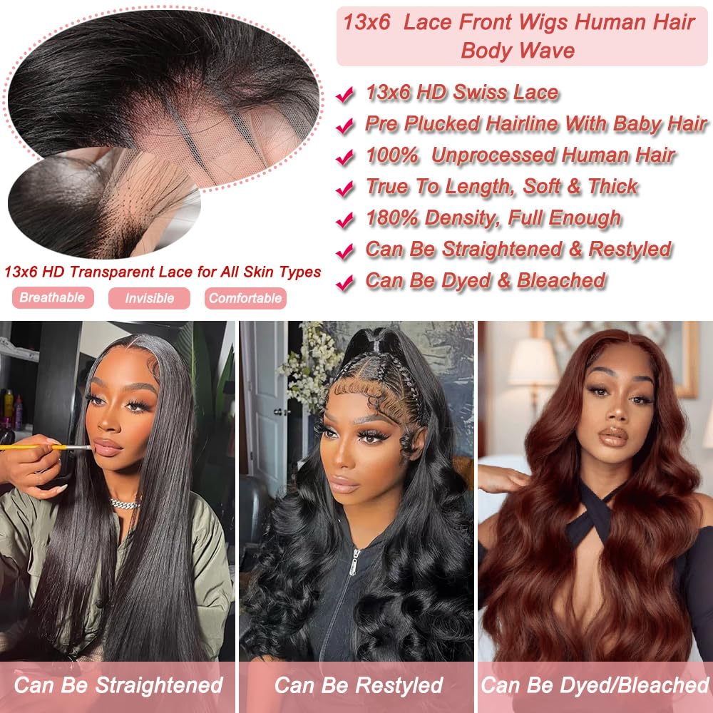 Body Wave, 100% Humain Hair